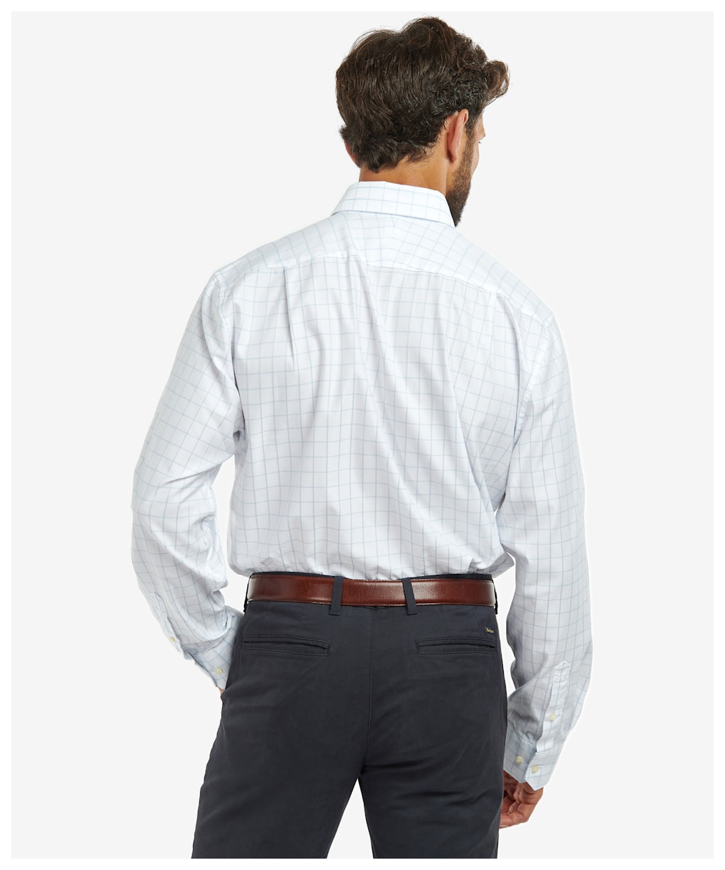 Men's Barbour Hanstead Country Active Shirt - Sky