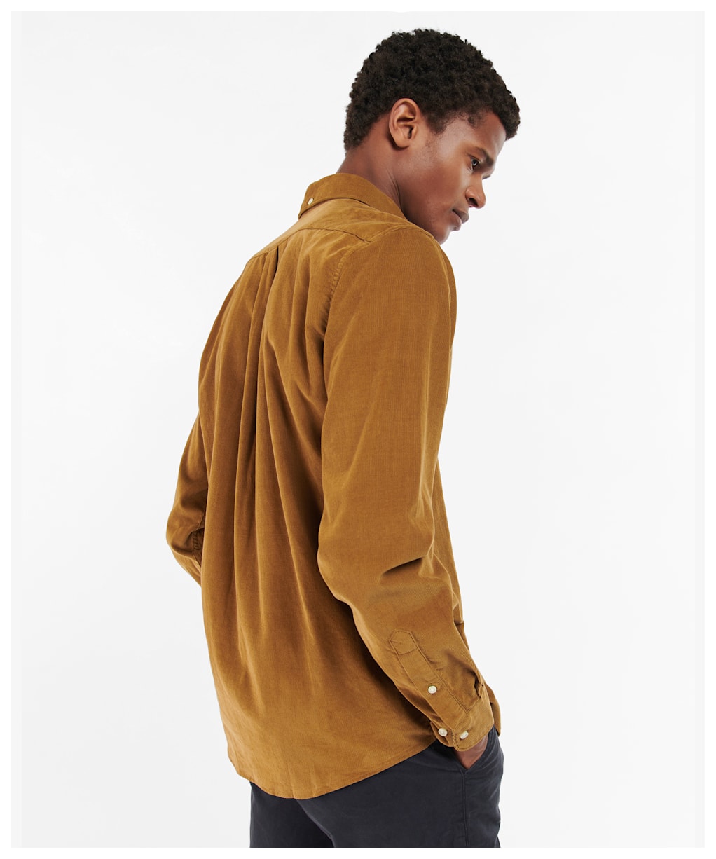 Men's Barbour Yaleside Tailored Shirt - Tan