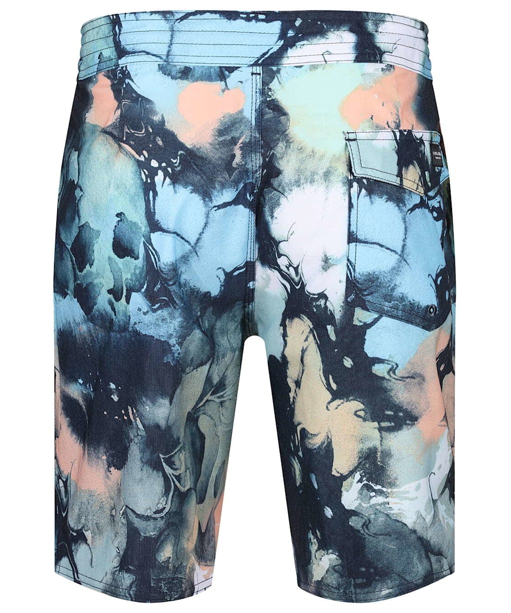 Men's Volcom Skulli Wash Stoney 19 Boardshorts - Navy