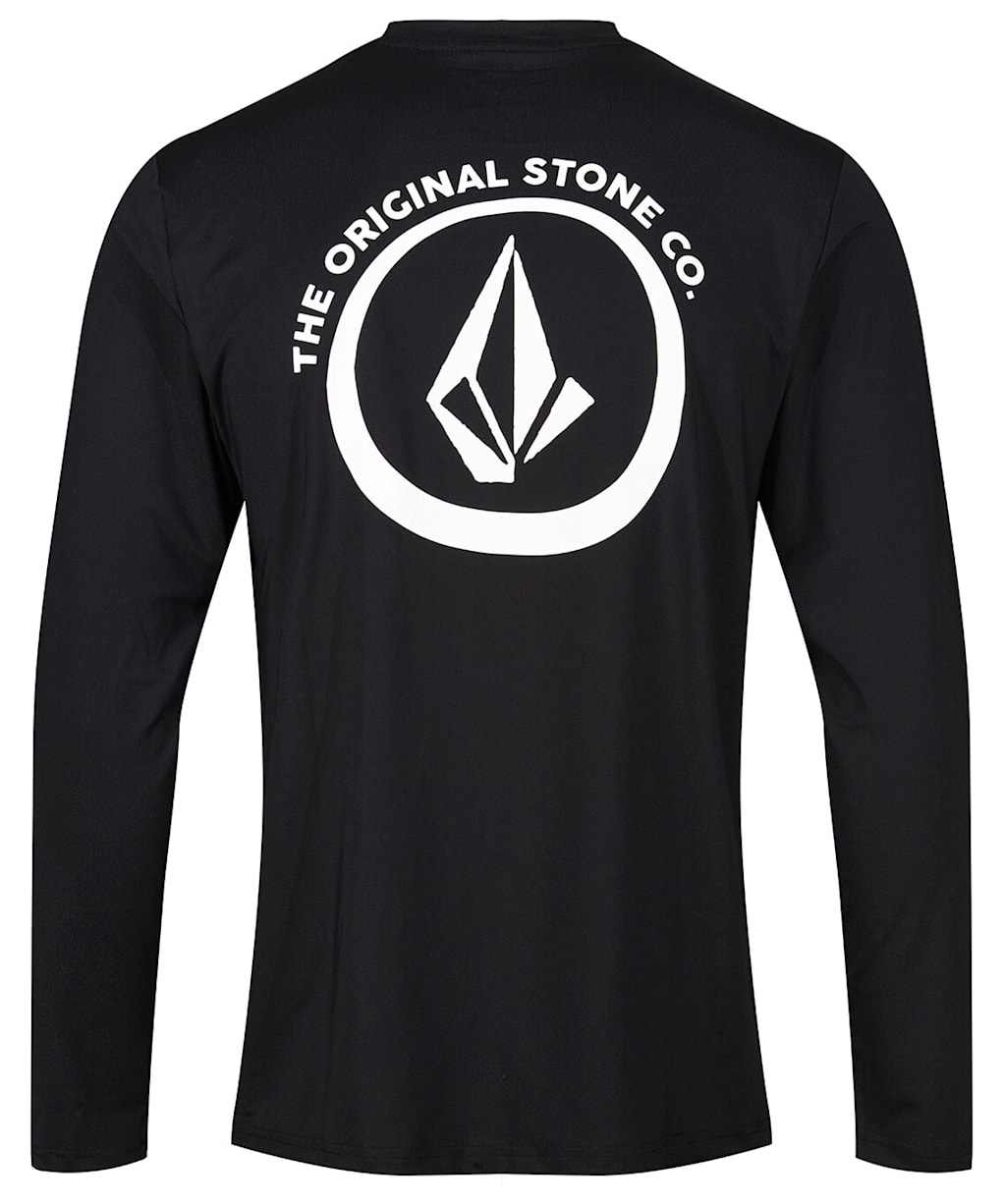 Men's Volcom Taunt Rashguard LS - Black