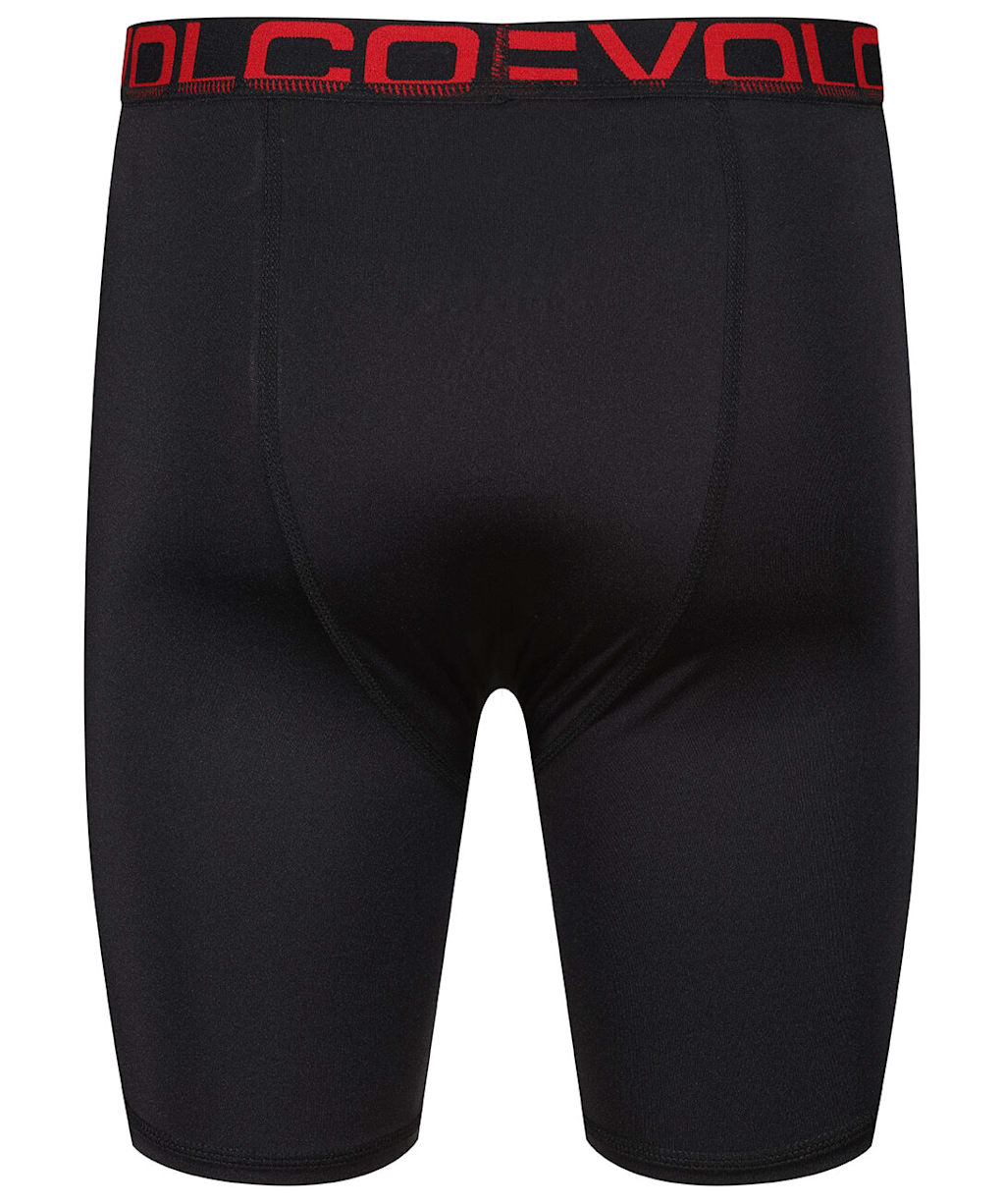 Men's Volcom Surf Vitals J Robinson Chones Compression Shorts - Black