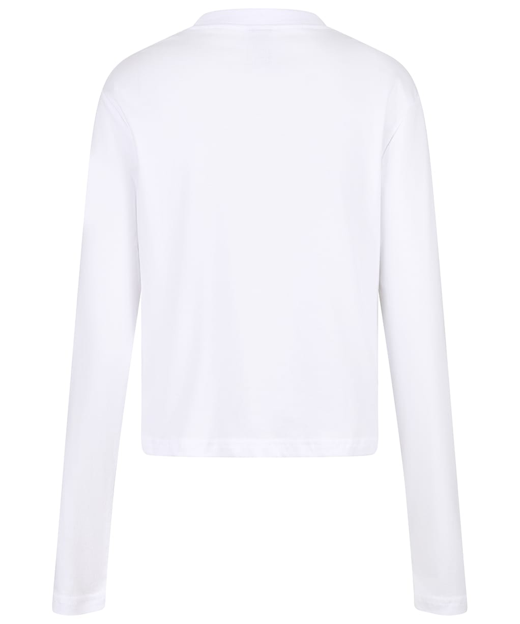 Women's Santa Cruz Dragon Dot L/S T-Shirt - White