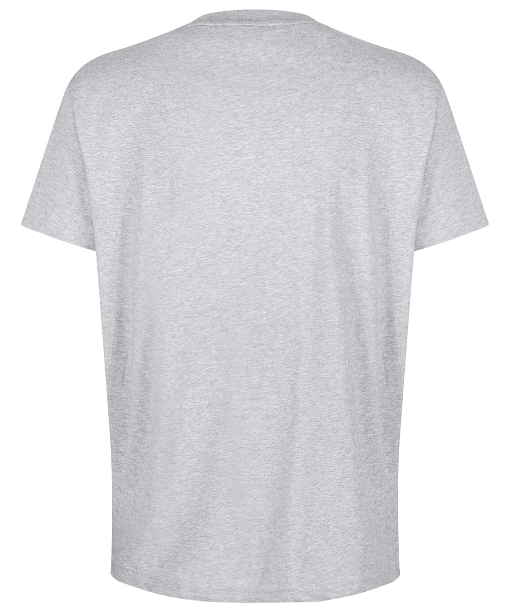 Men's GANT Archive Shield Embroidery T-Shirt - Grey Melange