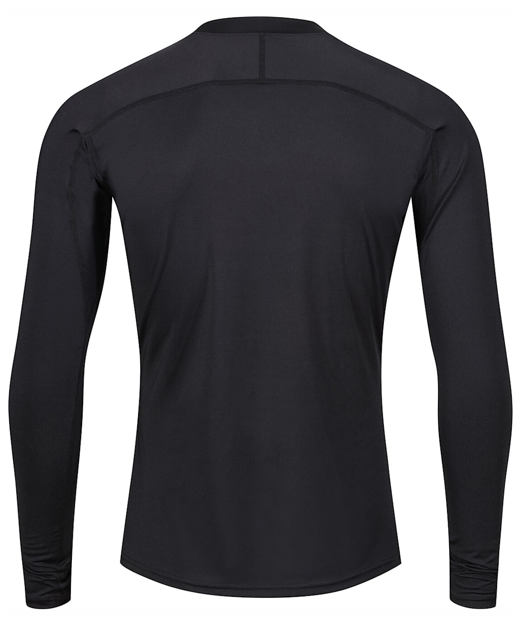 Men’s Dakine HD Snug Fit Long Sleeve Rashguard Crew - Black 2023