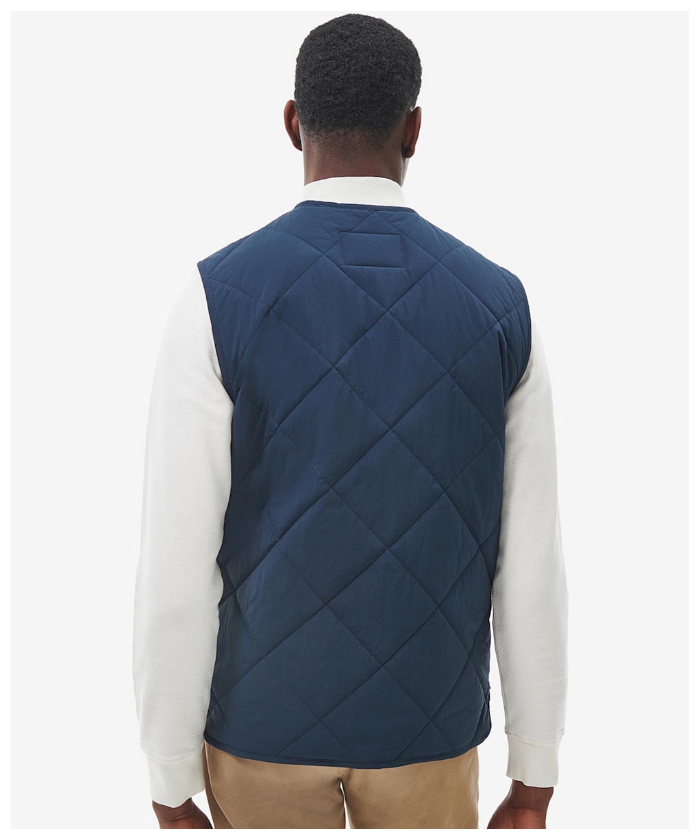 Men's Barbour Brent Liddesdale Gilet - Navy
