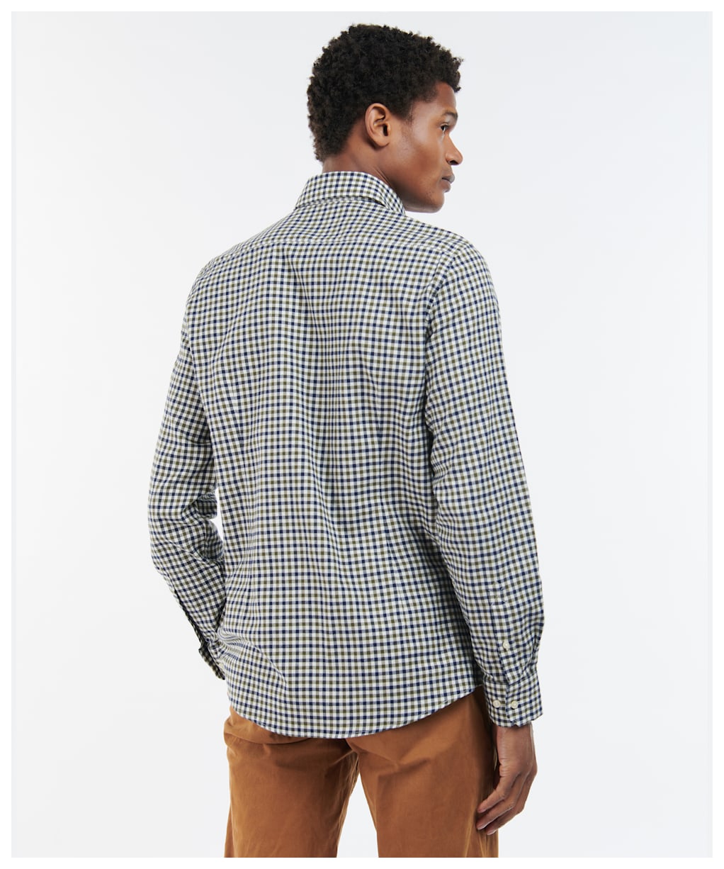 Men's Barbour Finkle Tailored Shirt - Olive