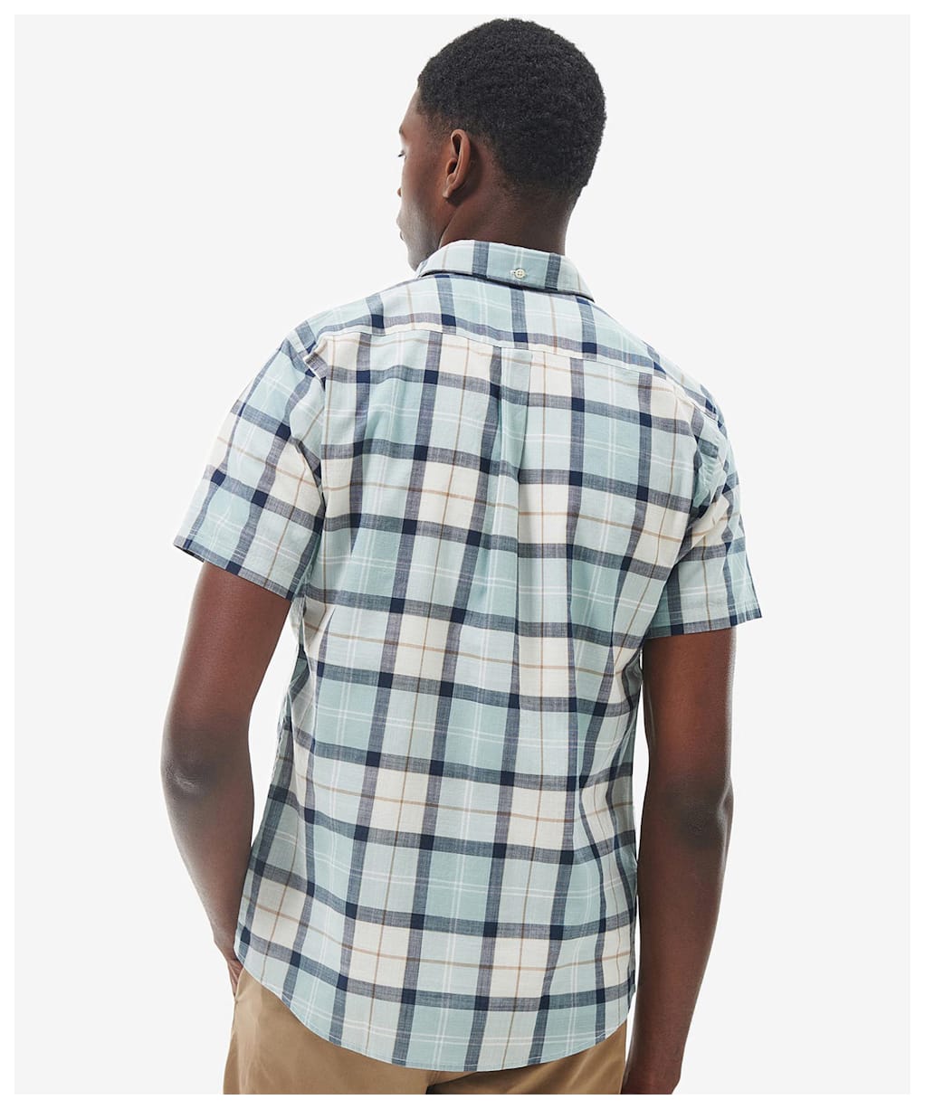 Delton Tf S/S - Blue Chalk Tartan