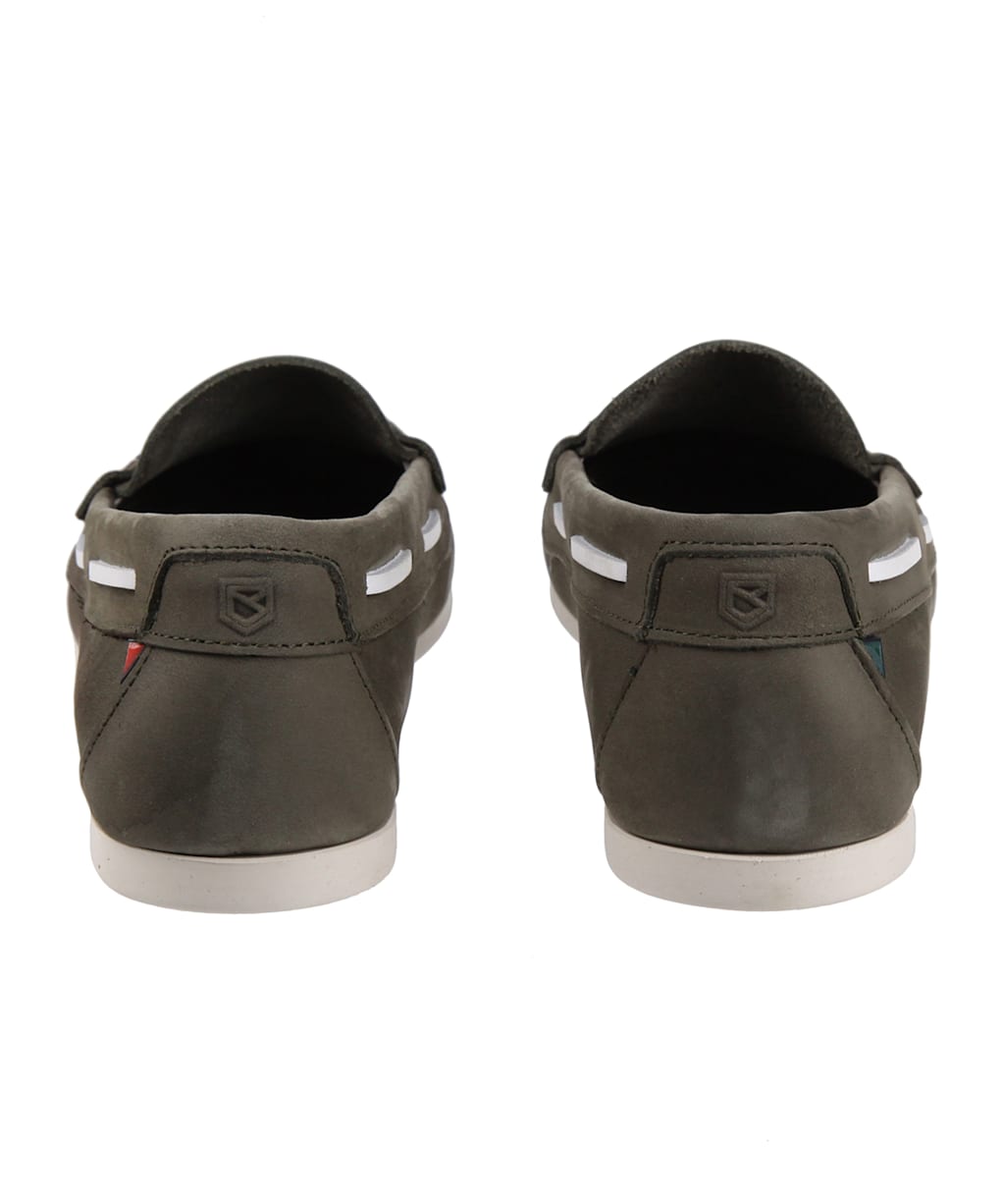 Women's Dubarry Belize Slip-on Deck Shoes - Pesto