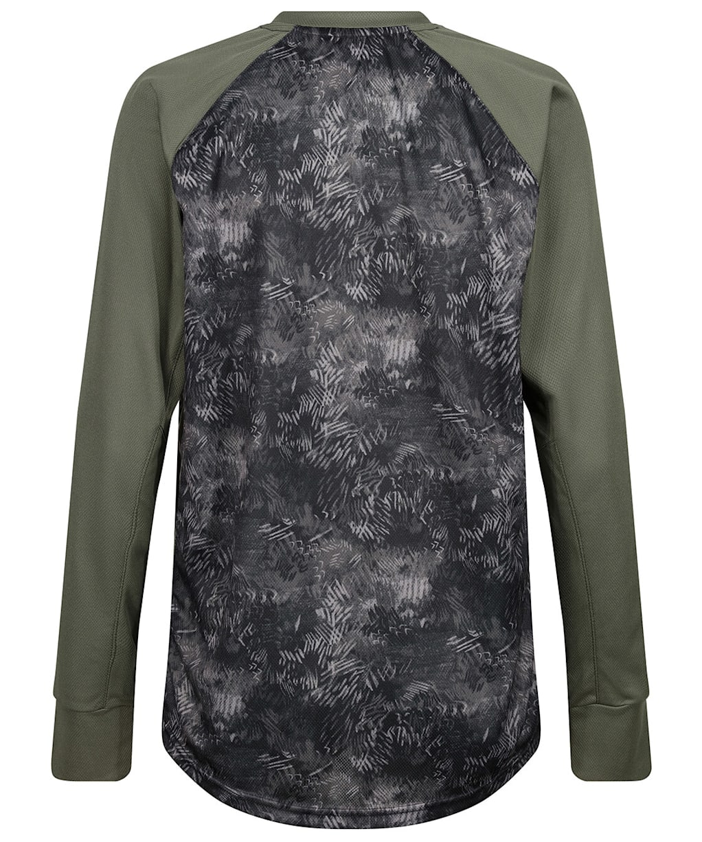Women’s Dakine Thrillium Long Sleeve Bike Jersey - Hasher Print