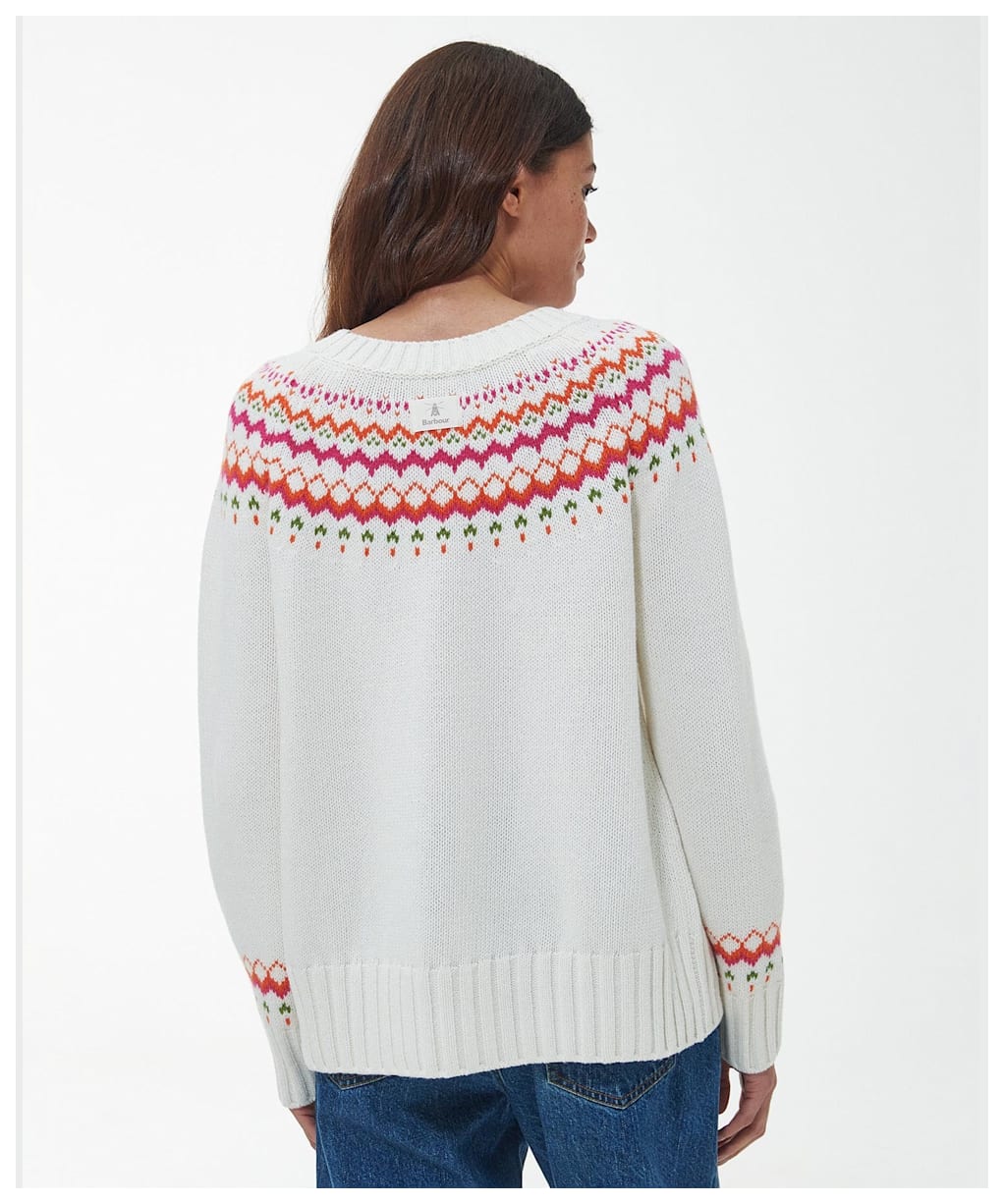 Women's Barbour Tidal Knit - Aran Tropical