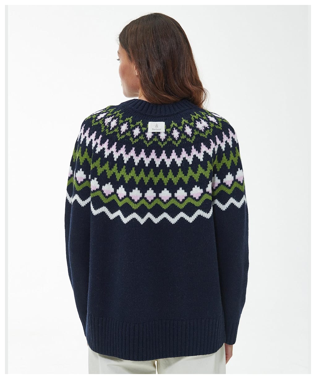 Women's Barbour Chesil Knit - Navy