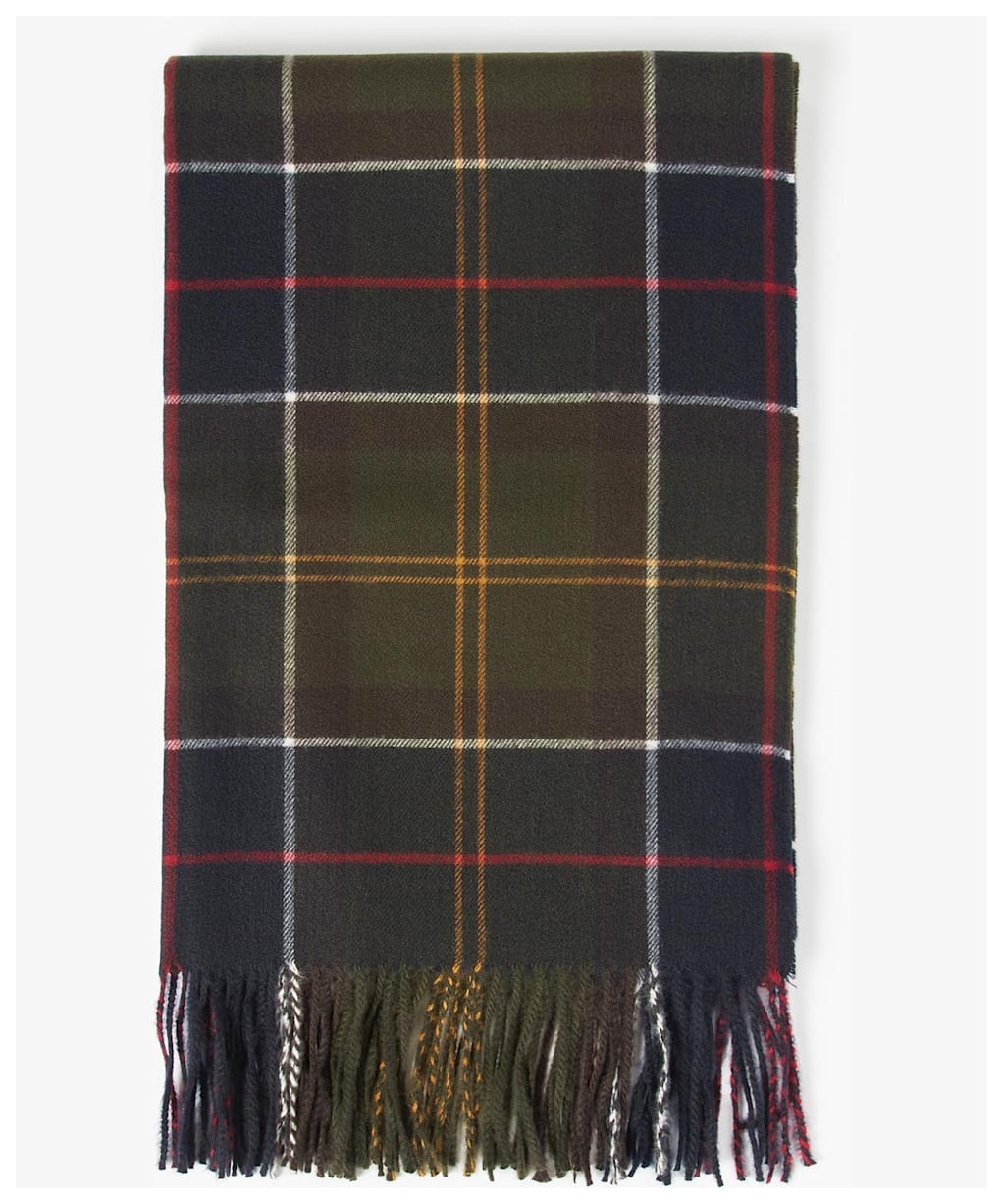 Women's Barbour Hailes Tartan Scarf - Classic Tartan