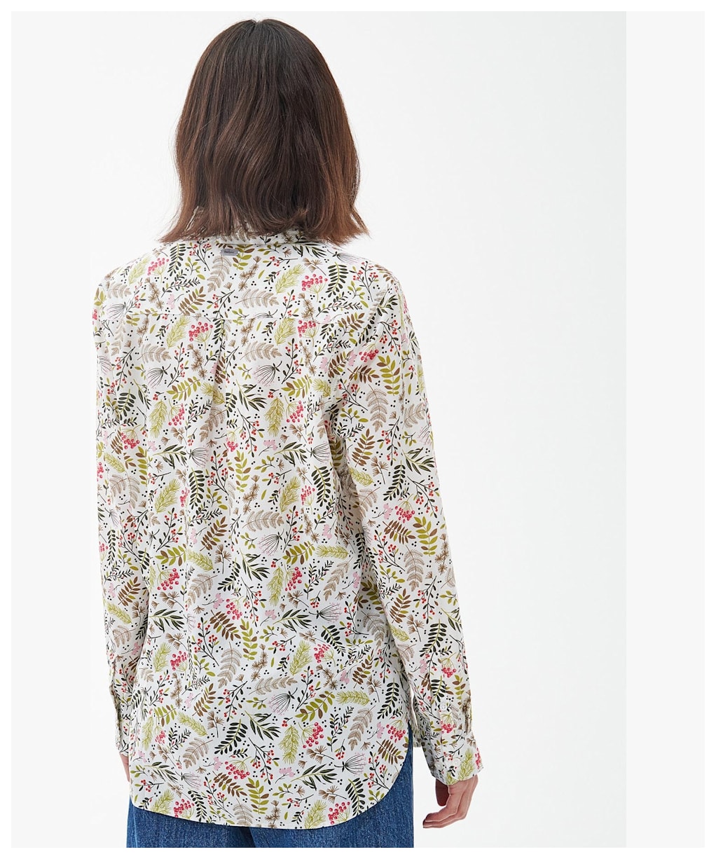 Women’s Barbour Safari Shirt - Off White Story