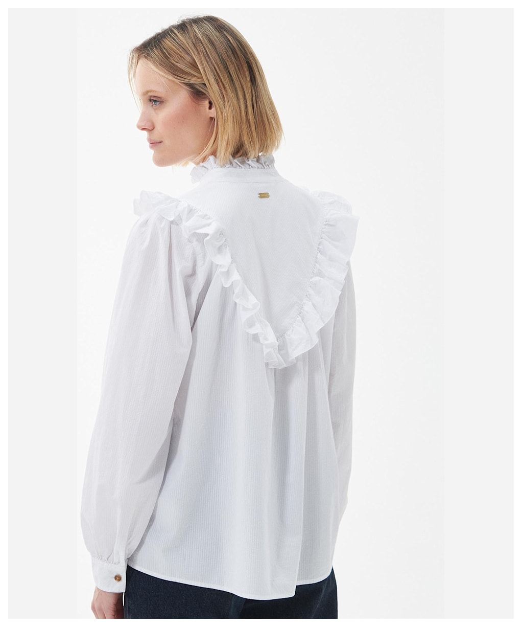 Women's Barbour Laverne Shirt - White