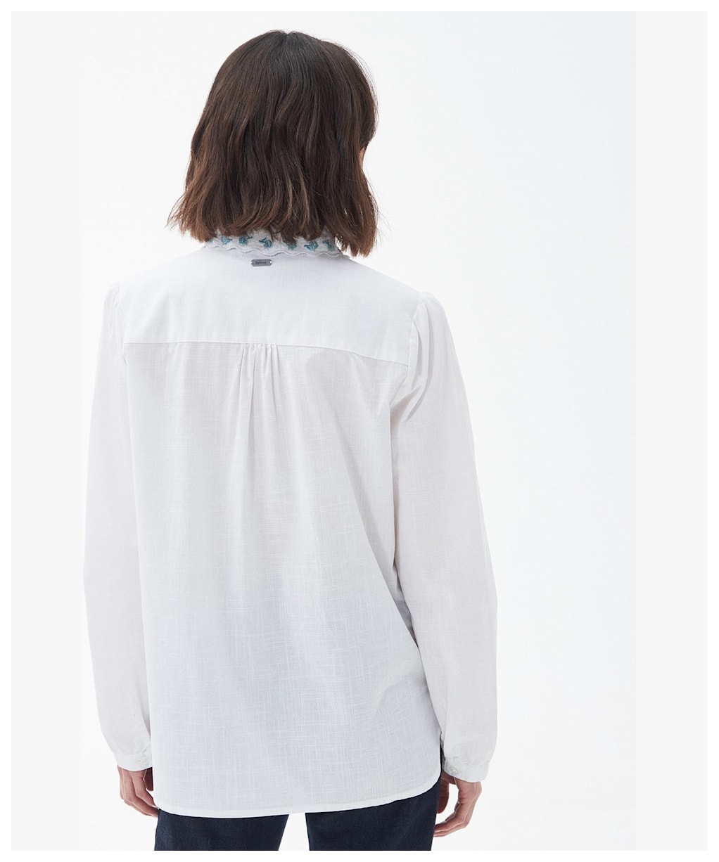 Women's Barbour Roe Shirt - White