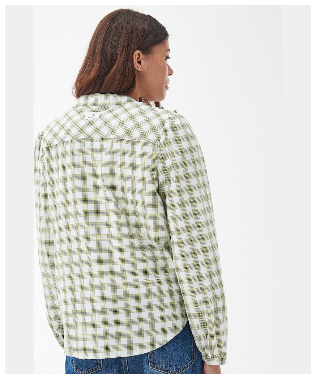Women's Barbour Mersea Shirt - Cloud Check