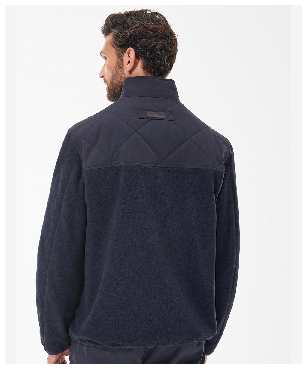 Men's Barbour Hybrid Fleece Jacket - Navy