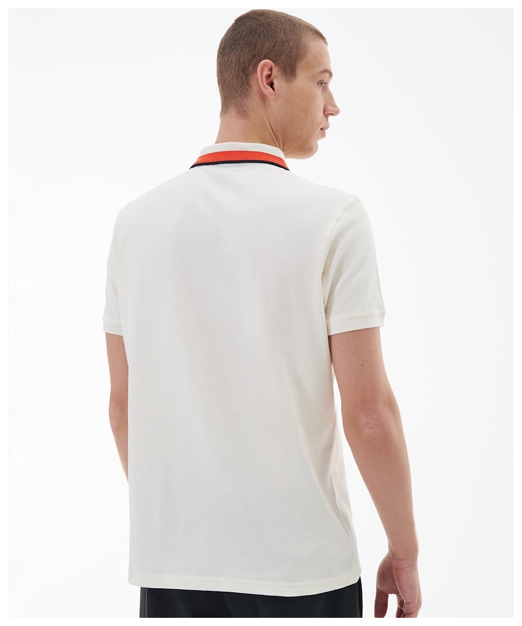 Men's Barbour International Re-Amp Polo Shirt - Whisper White