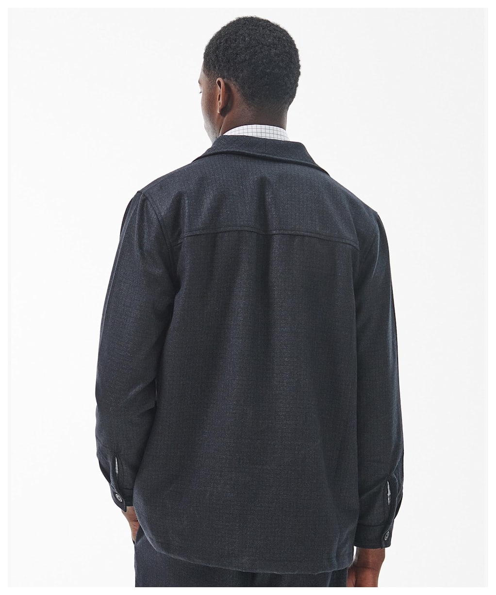 Men's Barbour Stonefort Overshirt - Charcoal