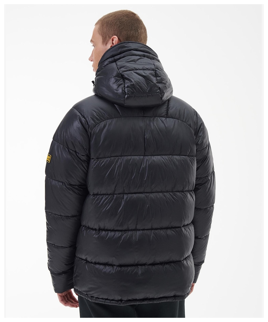 Men's Barbour International Lark Quilted Jacket - Black
