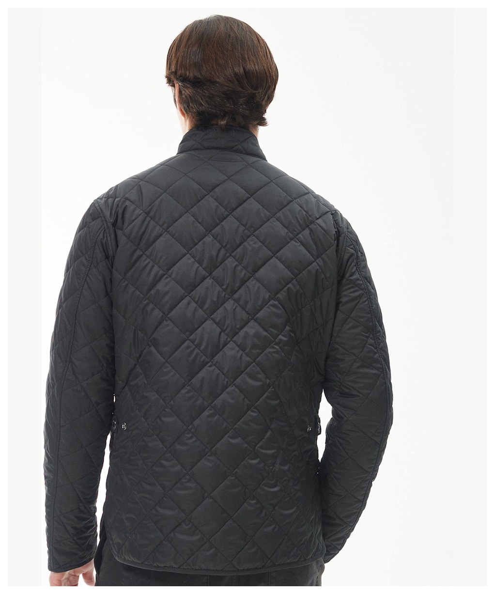 Men's Barbour Lowerdale Quilted Jacket - Black