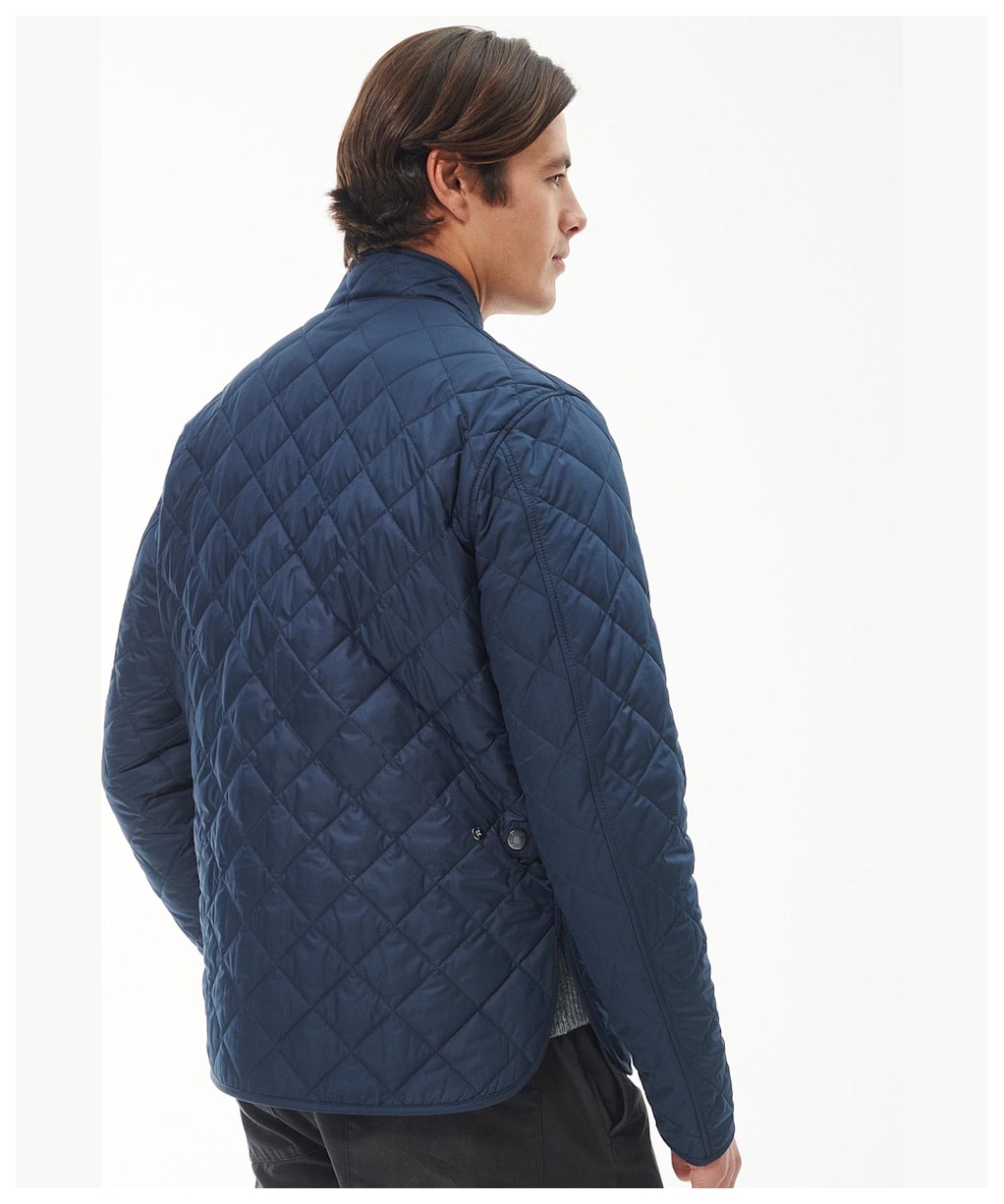 Men's Barbour Lowerdale Quilted Jacket - Navy