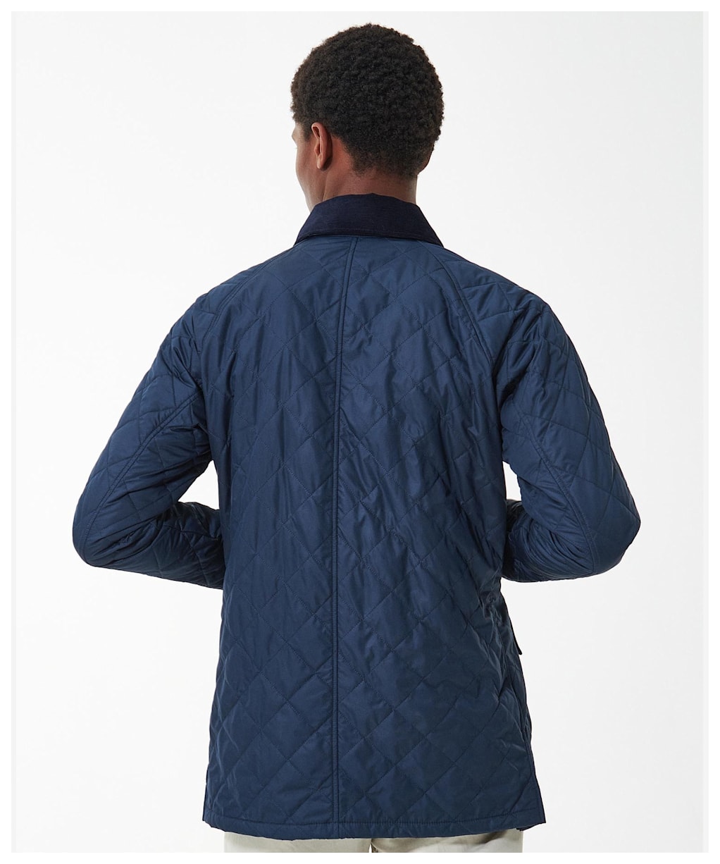 Men's Barbour Ashby Polarquilt Jacket - Navy