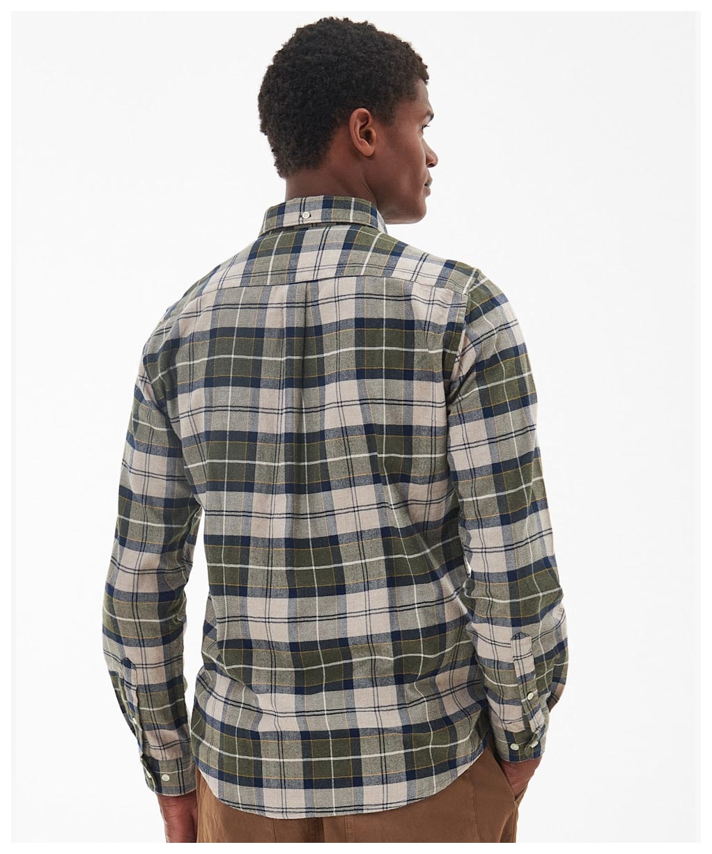 Men’s Barbour Kyeloch Tailored Shirt - Forest Mist