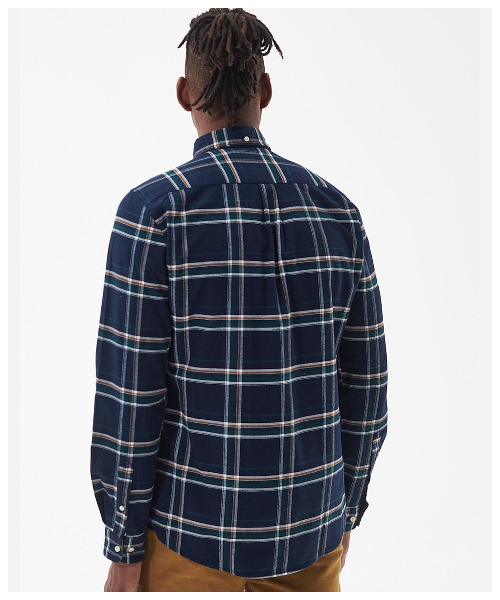 Men’s Barbour Ronan Tailored Shirt - Inky Blue