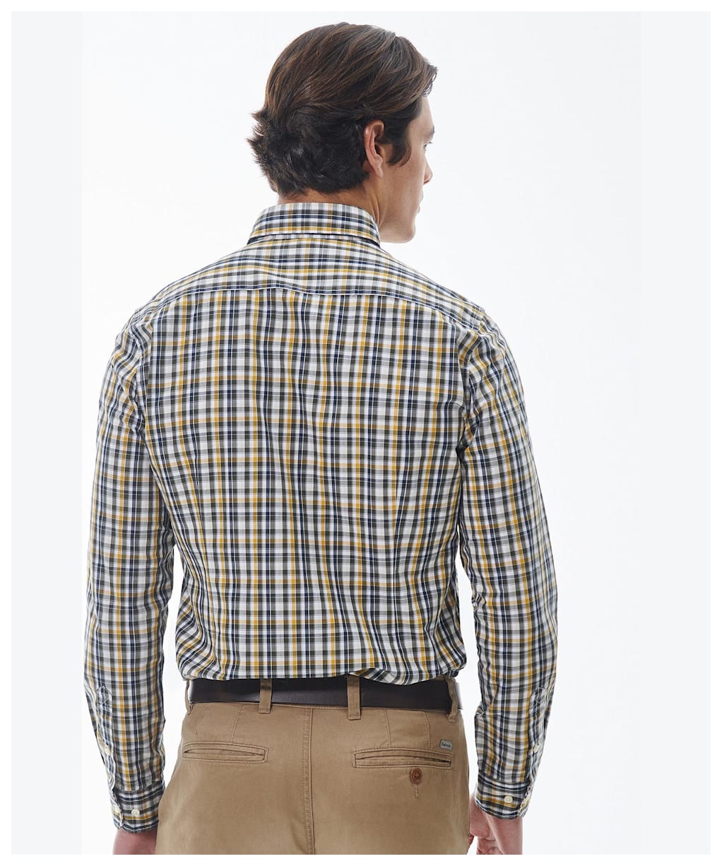 Men's Barbour Chaseton Tailored Shirt - Stone