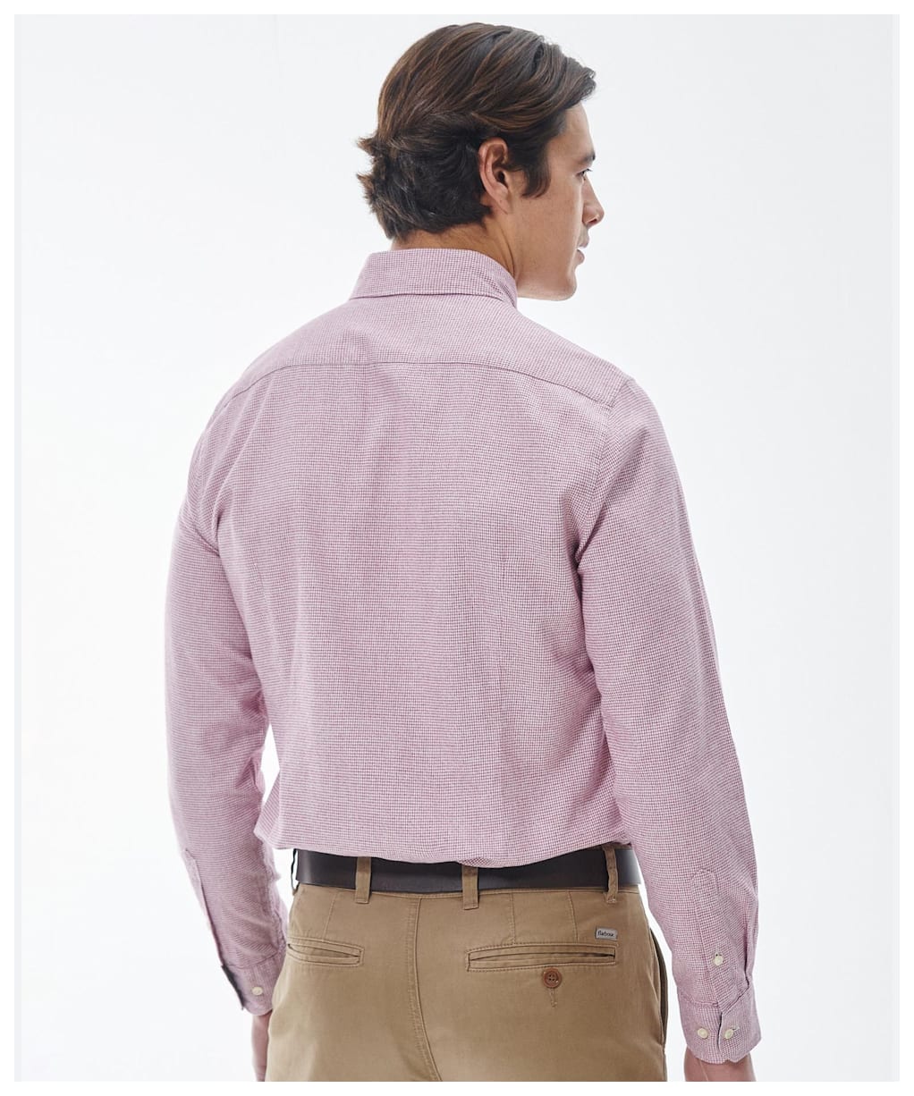 Men's Barbour Turner Tailored Shirt - Port