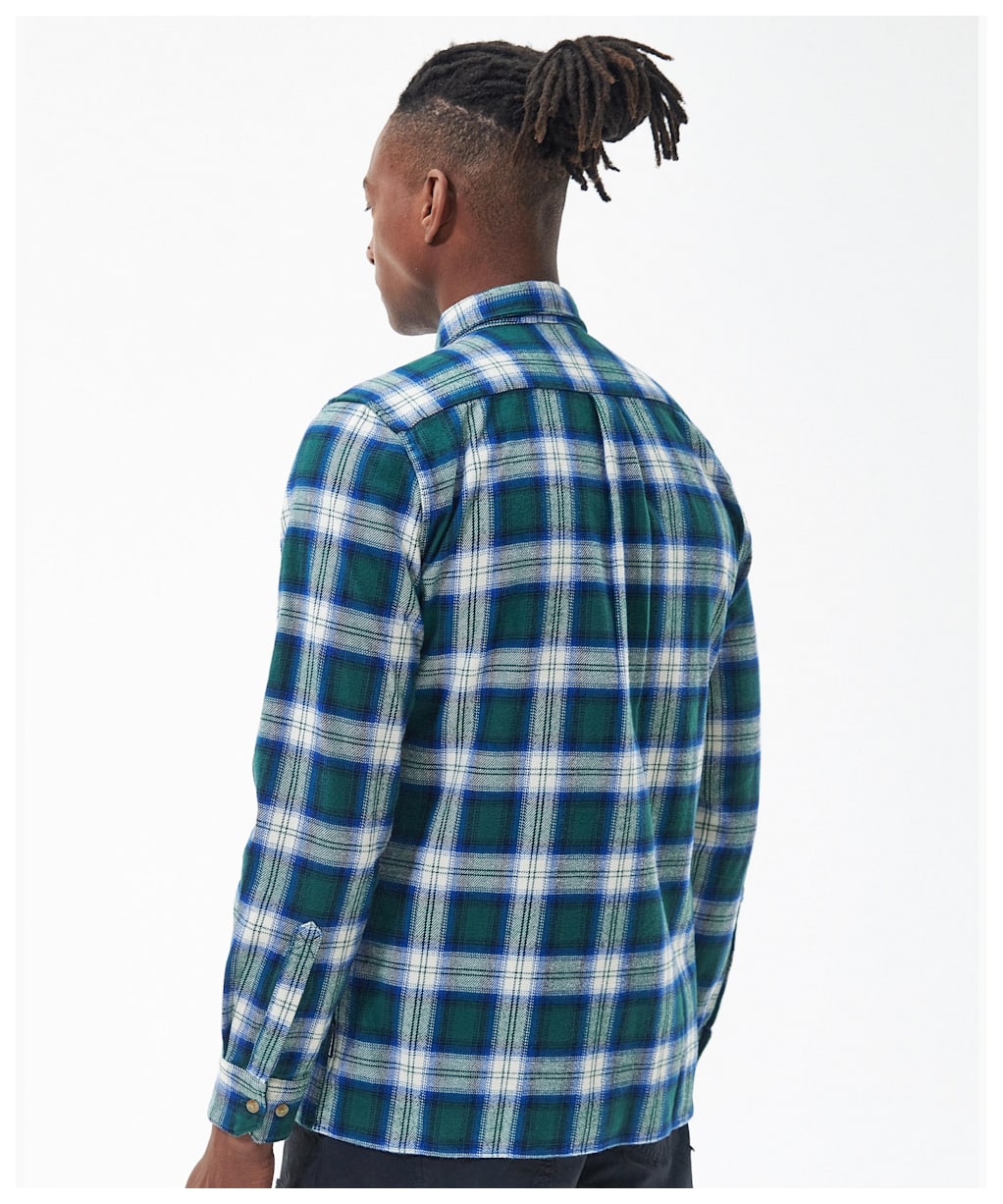 Men's Barbour Tobias Shirt - Washed Green