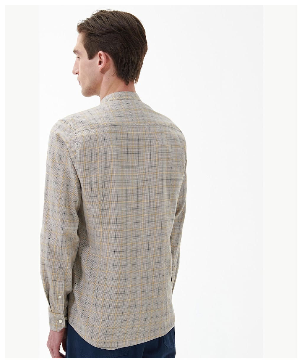 Men's Barbour Birch Tailored Shirt - Stone