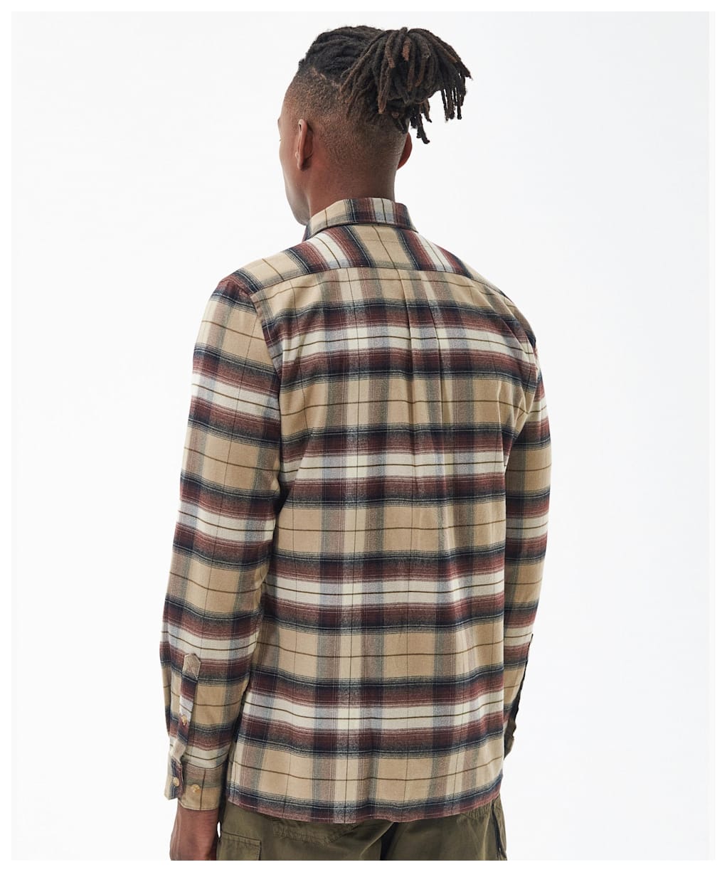Men's Barbour Askrigg Shirt - Stone
