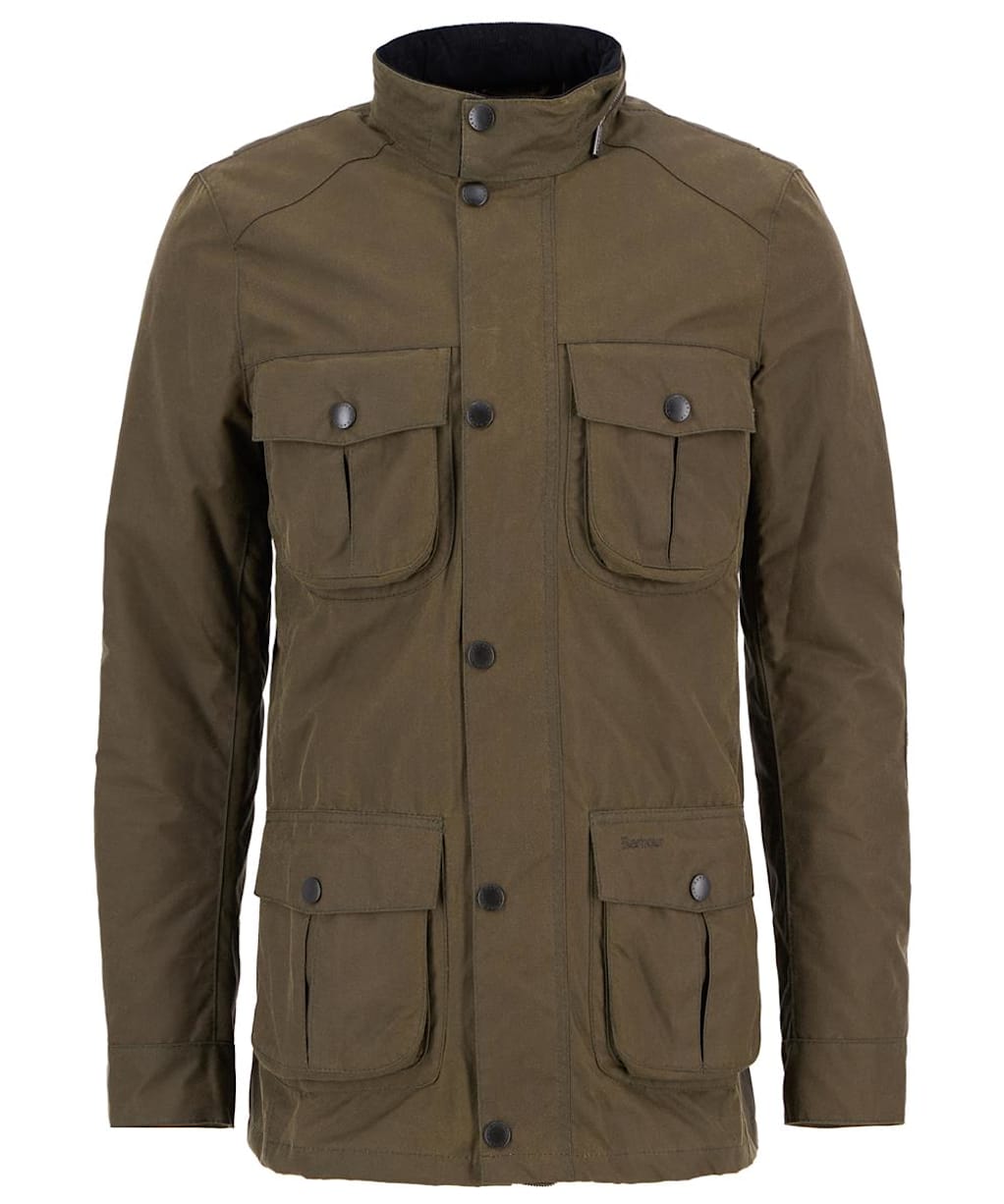 Men's Barbour Corbridge Waxed Jacket - Beech / Classic