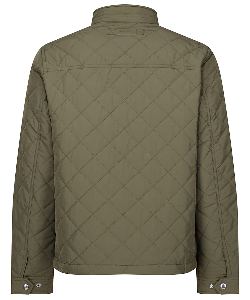 Men's Gant Quilted Windcheater Jacket - Juniper Green