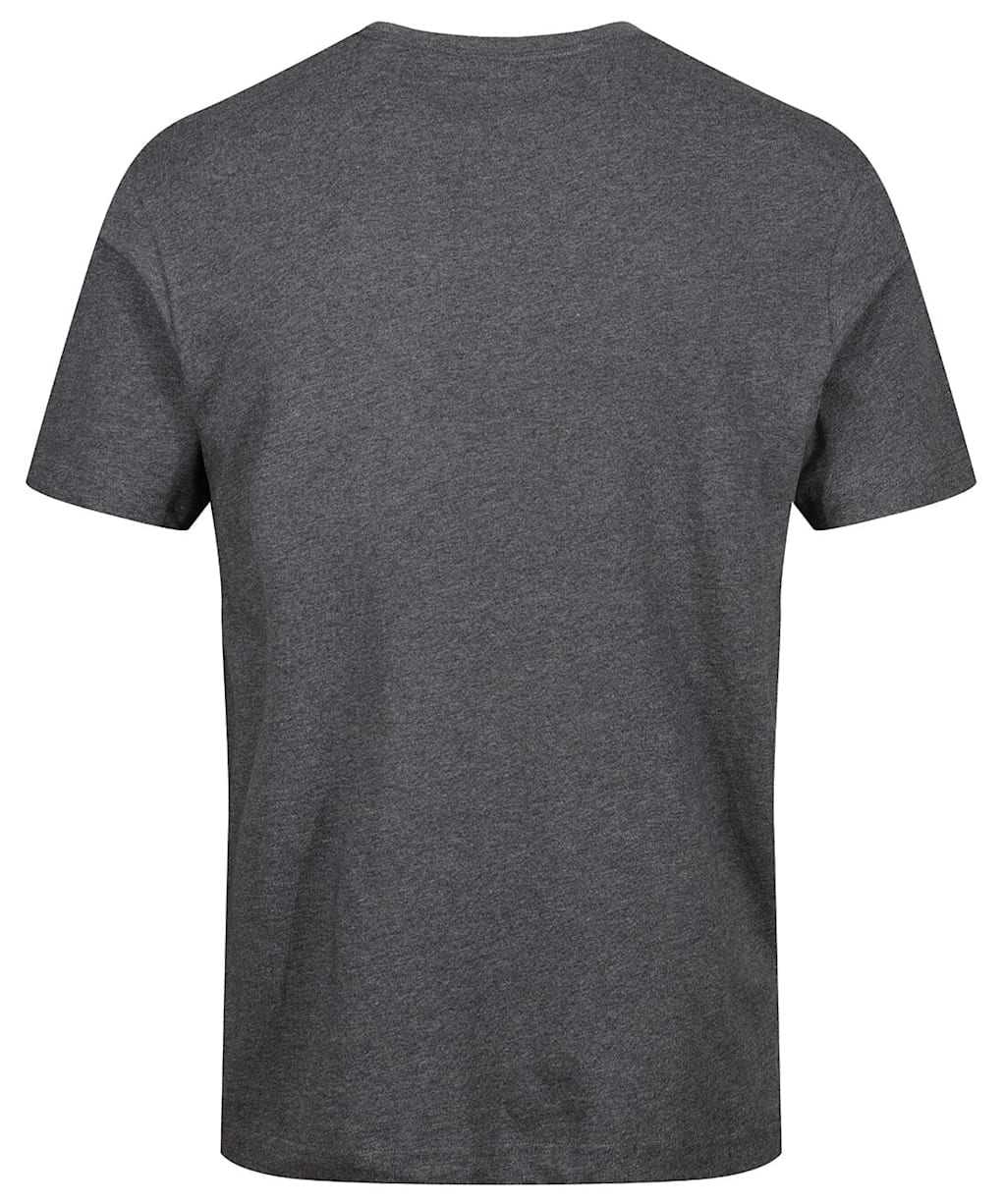 Men's Gant Regular Shield Cotton T-Shirt - Antracite Melange