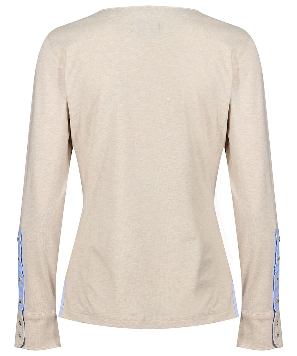 Women's Ariat Olema Long Sleeve Top - Oatmeal Heather