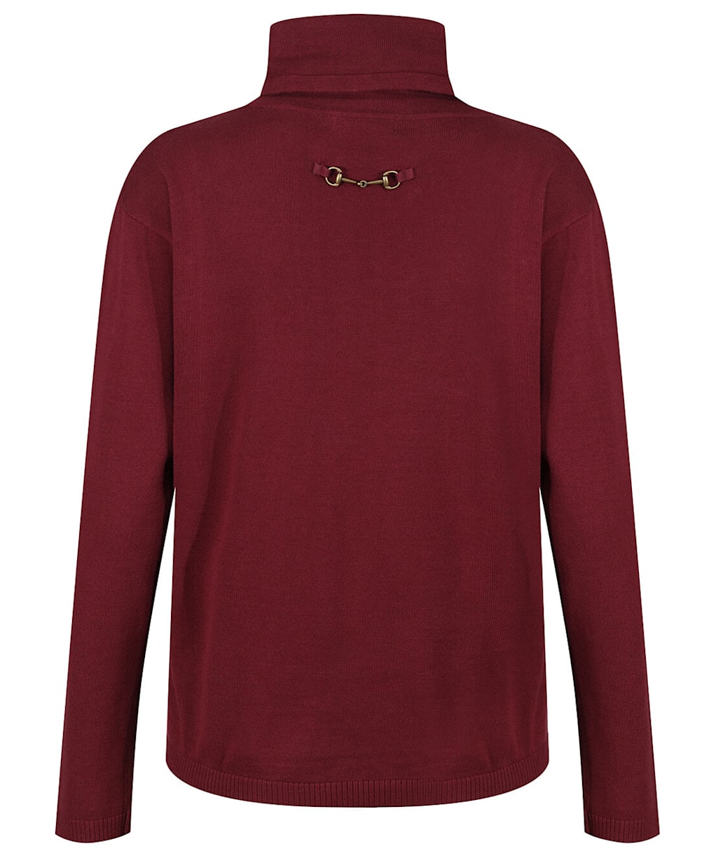 Women's Ariat Lexi High Neck Sweater - Tawny Port