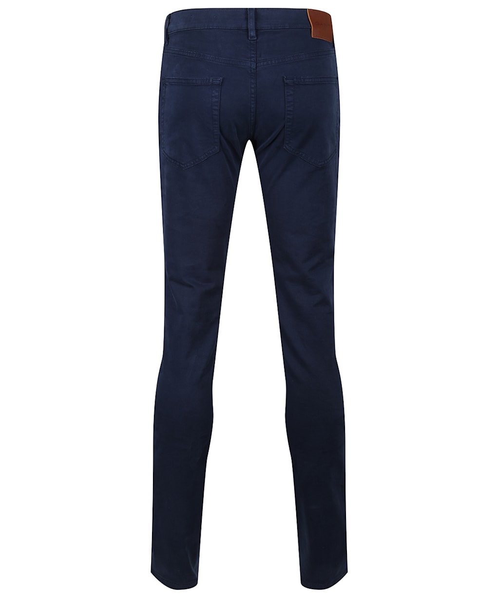 Men's Gant Slim Fit Mid Rise Desert Jeans - Marine