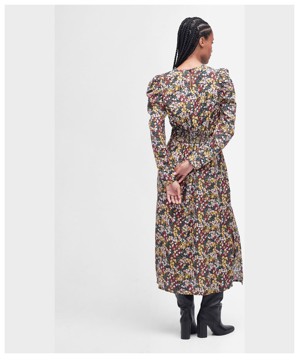 Women's Barbour Silverdale Midi Dress - Multi