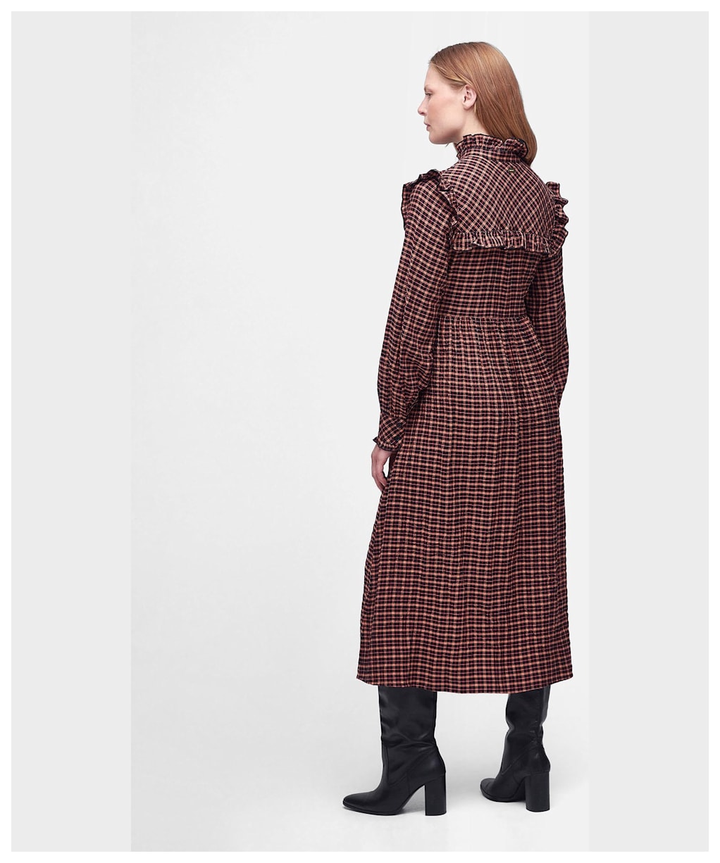 Women's Barbour Adela Midi Dress - Multi