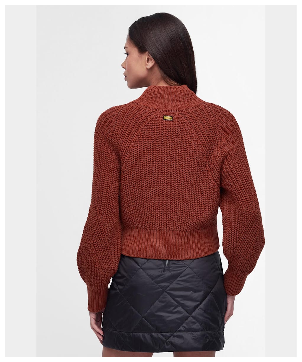 Women's Barbour International Solar Knit - Amaretto