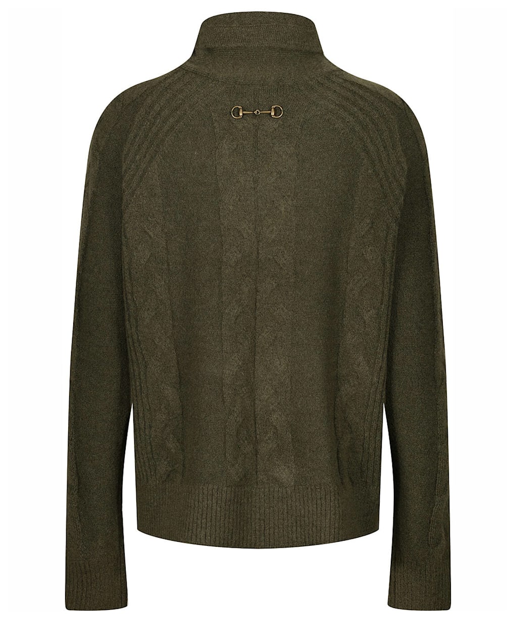 Women's Ariat Novato High Neck Sweater - Earth