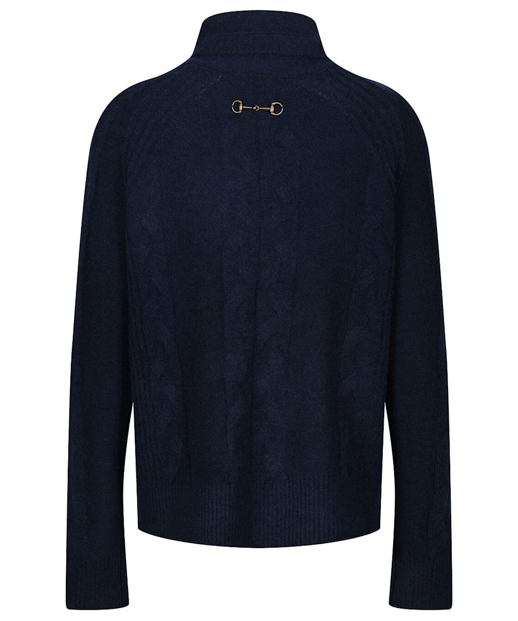 Women's Ariat Novato High Neck Sweater - Navy Heather