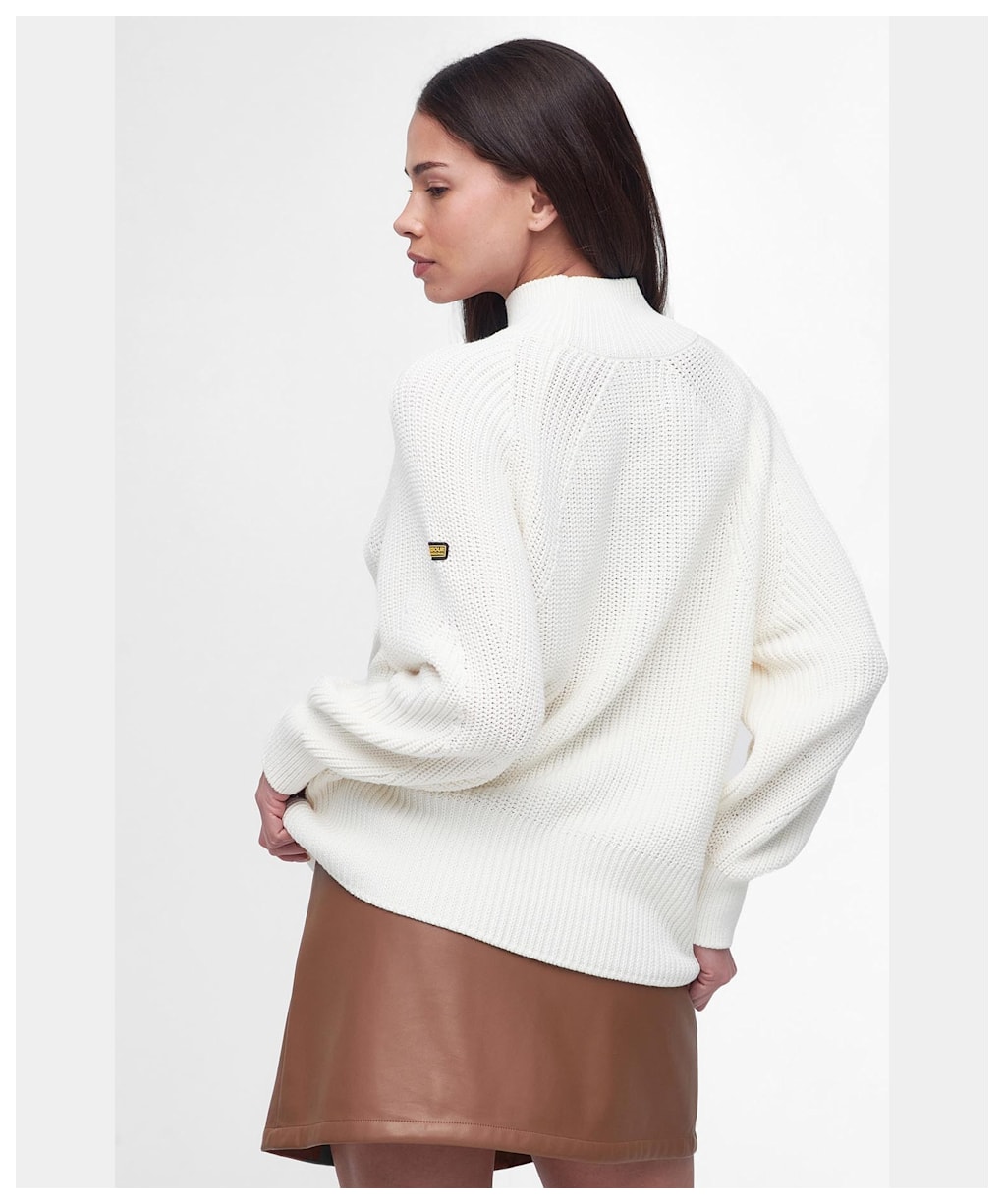 Women's Barbour International Nebula Knit - Winter White