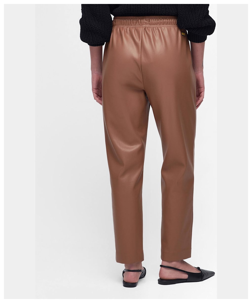 Women's Barbour International Agusta Trouser - Camel
