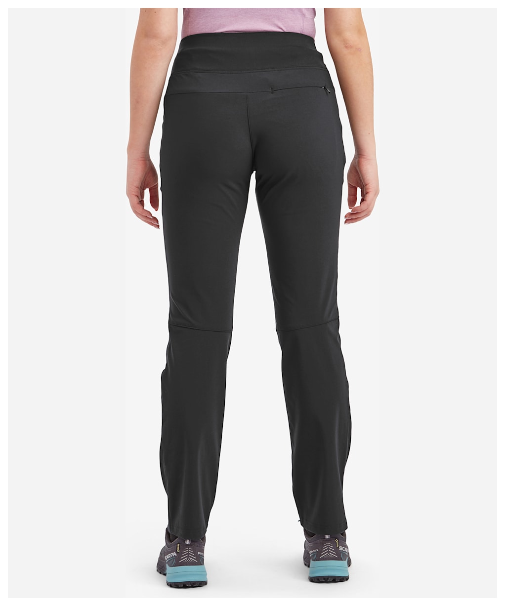 Women's Montane Tucana Lite Stretch Pants - Short Leg - Black