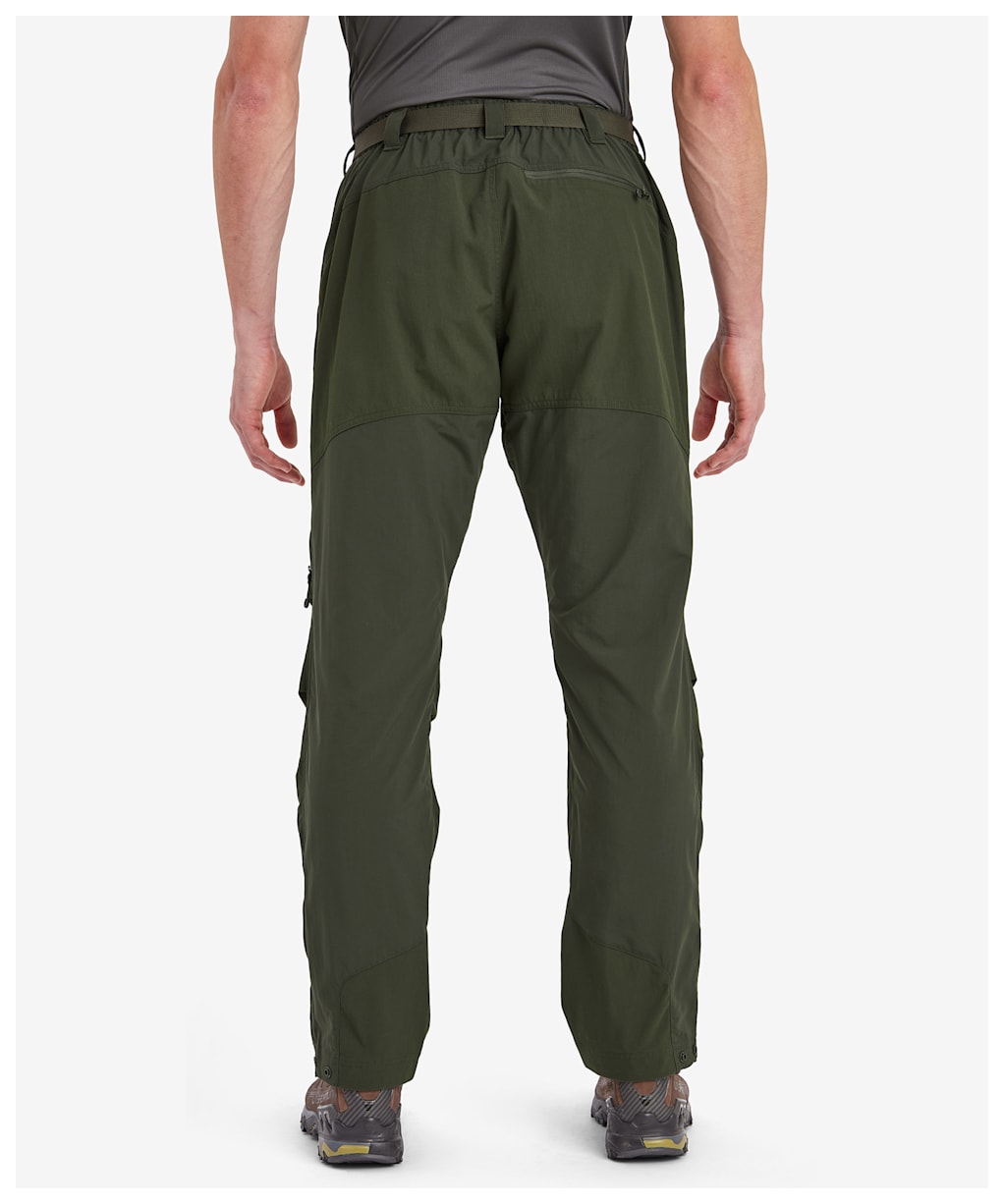 Men's Montane Water Repellent Terra Pants - Regular - Oak Green