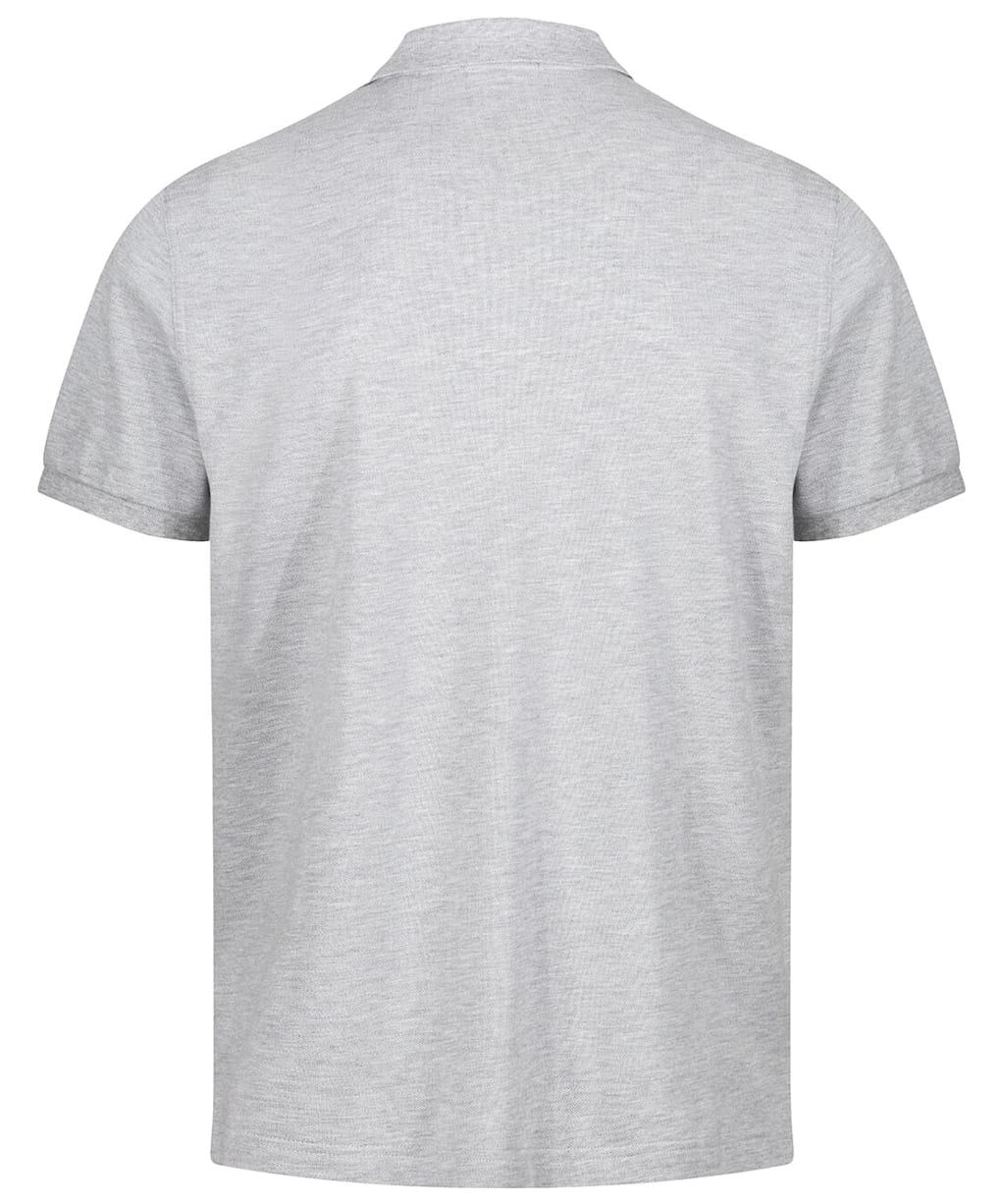 Men's GANT Original Pique Rugger Cotton Polo Shirt - Grey Melange